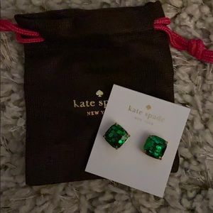 Kate Spade Emerald earrings